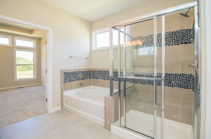Small Bathroom Shower with Glass Doors